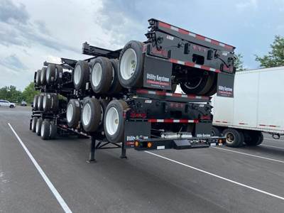 Pratt 20/40 TRI-AXLE 12-PIN Container Chassis