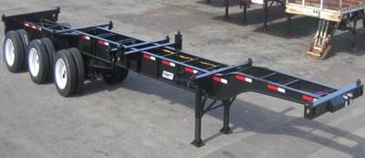 Pratt 208/40 TRI-AXLE 12-PIN Container Chassis
