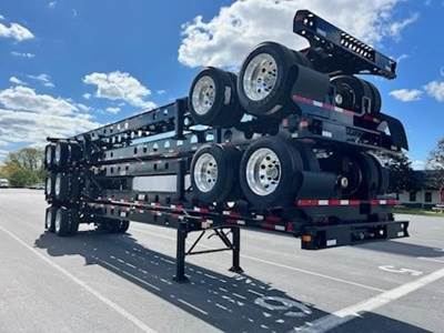 Pratt 40 GOOSENECK TANDEM - LEIGHTWEIGHT Container Chassis