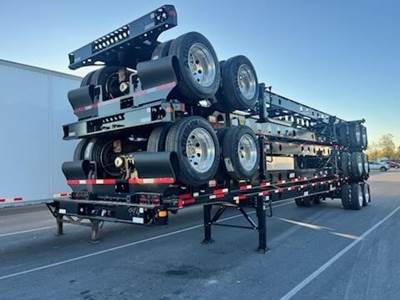Pratt 40 GOOSENECK TANDEM - LIGHTWEIGHT Container Chassis