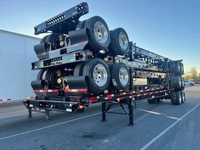 Pratt 40 GOOSENECK TANDEM- LIGHTWEIGHT Container Chassis