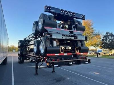 Pratt 40 GOOSENECKTANDEM - LIGHTWEIGHT Container Chassis