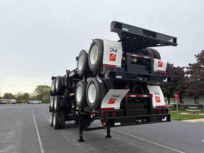 Pratt 40x96 Tandem Axle Container Chassis - Spring, Fixed Axle