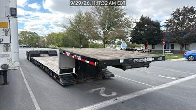 Trail King REMOVABLE GOOSENECK Double Drop Trailer