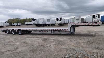 Reitnouer 53x102 Tri Axle Aluminum Drop Deck Trailer - Air Ride, Fixed Axle