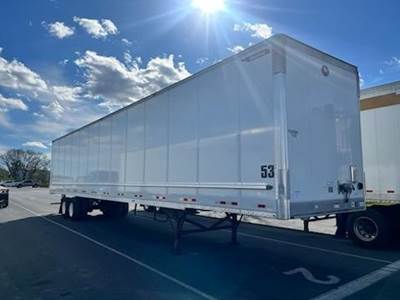 Great Dane 53 ft Dry Van Trailer - Swing Door, Air Ride, Sliding Axle