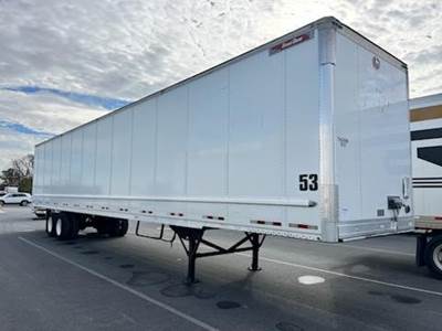 Great Dane 53 ft Dry Van Trailer - Swing Door, Air Ride, Sliding Axle