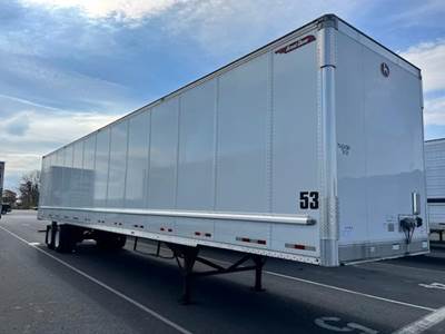 Great Dane 53 ft Dry Van Trailer - Swing Door, Air Ride, Sliding Axle