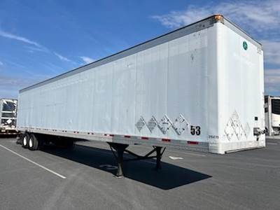 Great Dane 53 ft Dry Van Trailer - Swing Door, Spring, Sliding Axle