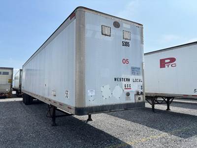 Great Dane 53 ft Dry Van Trailer - Swing Door, Air Ride, Sliding Axle
