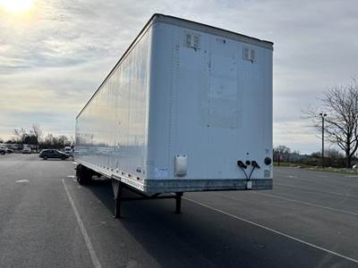 Hyundai 53 ft Dry Van Trailer - Roll up Door, Spring, Sliding Axle