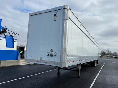 Hyundai 53 ft Dry Van Trailer - Roll up Door, Air Ride, Sliding Axle