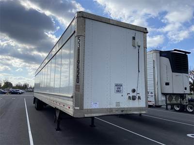 Hyundai 53 ft Dry Van Trailer - Roll up Door, Air Ride, Sliding Axle