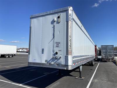 Hyundai 53 ft Dry Van Trailer - Roll up Door, Air Ride, Sliding Axle