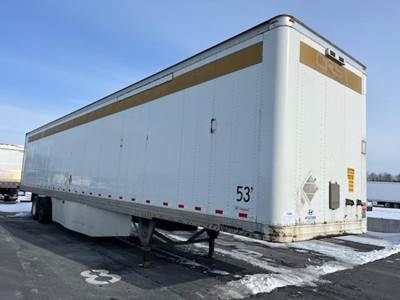 Hyundai 53 ft Dry Van Trailer - Swing Door, Air Ride, Sliding Axle