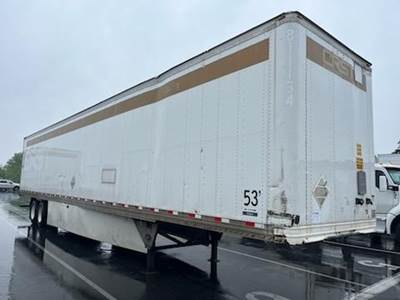 Hyundai 53 ft Dry Van Trailer - Swing Door, Air Ride, Sliding Axle