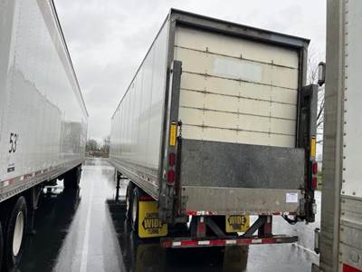 Hyundai 48 ft Dry Van Trailer - Roll up Door, Air Ride, Liftgate, Sliding Axle