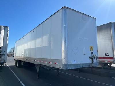 Hyundai 48 ft Dry Van Trailer - Roll up Door, Air Ride, Liftgate, Sliding Axle