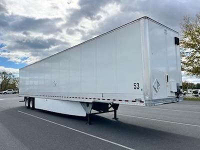 Hyundai 53 ft Dry Van Trailer - Swing Door, Spring, Sliding Axle