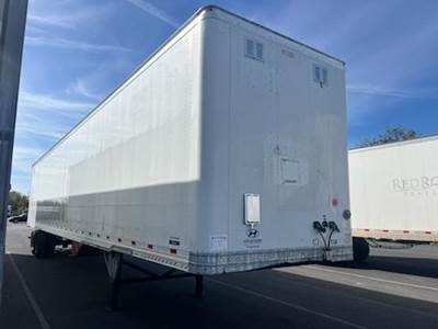 Hyundai 53 ft Dry Van Trailer - Roll up Door, Spring, Sliding Axle