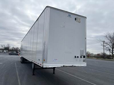 Hyundai 53 ft Dry Van Trailer - Swing Door, Air Ride, Sliding Axle