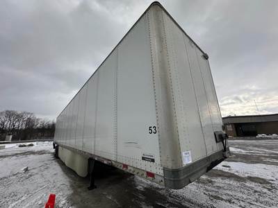 Hyundai 53 ft Dry Van Trailer - Swing Door, Air Ride, Sliding Axle