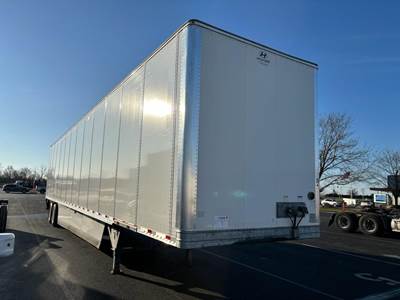 Hyundai 53 ft Dry Van Trailer - Swing Door, Air Ride, Sliding Axle