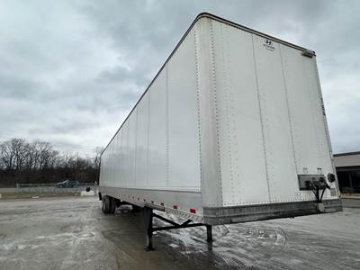 Hyundai 53 ft Dry Van Trailer - Swing Door, Air Ride, Sliding Axle