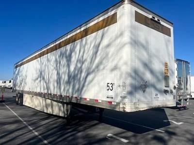 Hyundai 53 ft Dry Van Trailer - Swing Door, Air Ride, Sliding Axle