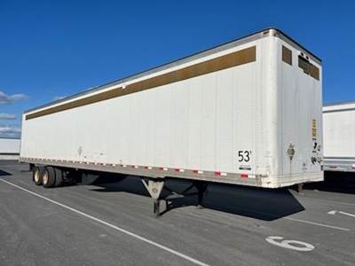 Hyundai 53 ft Dry Van Trailer - Swing Door, Air Ride, Sliding Axle