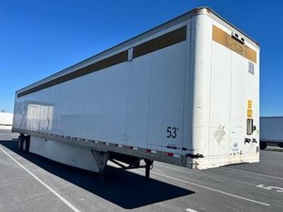 Hyundai 53 ft Dry Van Trailer - Swing Door, Air Ride, Sliding Axle