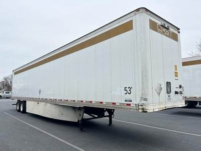 Hyundai 53 ft Dry Van Trailer - Swing Door, Air Ride, Sliding Axle