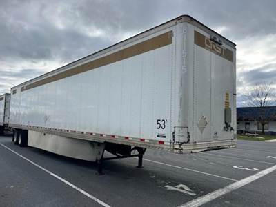 Hyundai 53 ft Dry Van Trailer - Swing Door, Air Ride, Sliding Axle