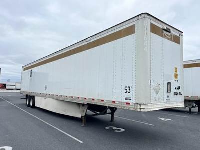 Hyundai 53 ft Dry Van Trailer - Swing Door, Air Ride, Sliding Axle