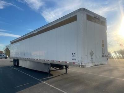 Hyundai 53 ft Dry Van Trailer - Swing Door, Air Ride, Sliding Axle