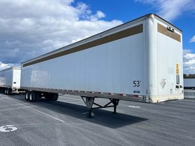 Hyundai 53 ft Dry Van Trailer - Swing Door, Air Ride, Sliding Axle