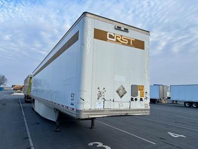 Hyundai 53 ft Dry Van Trailer - Swing Door, Air Ride, Sliding Axle