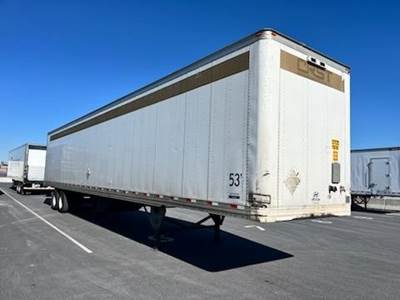 Hyundai 53 ft Dry Van Trailer - Swing Door, Air Ride, Sliding Axle