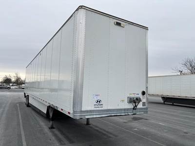 Hyundai 53 ft Dry Van Trailer - Swing Door, Air Ride, Sliding Axle