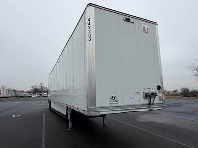 Hyundai 53 ft Dry Van Trailer - Swing Door, Air Ride, Sliding Axle