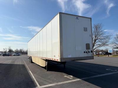 Hyundai 53 ft Dry Van Trailer - Swing Door, Air Ride, Sliding Axle