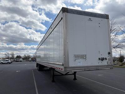 Hyundai 53 ft Dry Van Trailer - Roll up Door, Air Ride, Sliding Axle