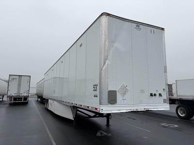 Hyundai 53 ft Dry Van Trailer - Swing Door, Air Ride, Sliding Axle