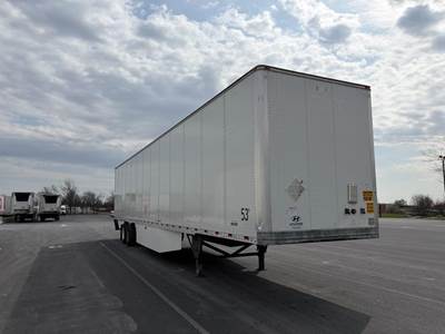 Hyundai 53 ft Dry Van Trailer - Swing Door, Air Ride, Sliding Axle