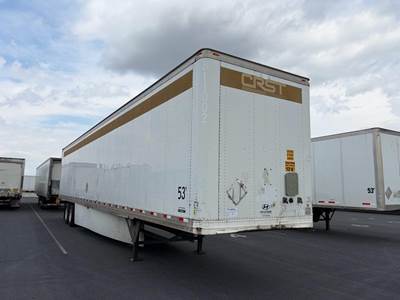 Hyundai 53 ft Dry Van Trailer - Swing Door, Air Ride, Sliding Axle