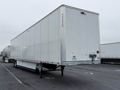 Hyundai 53 ft Dry Van Trailer - Swing Door, Air Ride, Sliding Axle