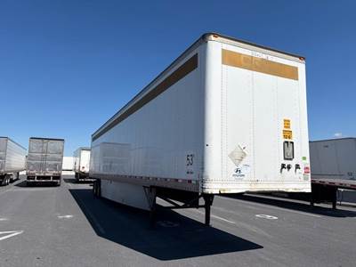 Hyundai 53 ft Dry Van Trailer - Swing Door, Air Ride, Sliding Axle