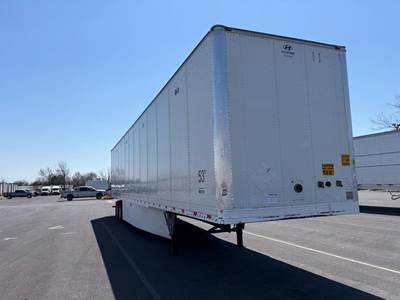 Hyundai 53 ft Dry Van Trailer - Swing Door, Air Ride, Sliding Axle