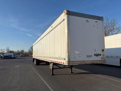 Hyundai 53 ft Dry Van Trailer - Roll up Door, Air Ride, Sliding Axle