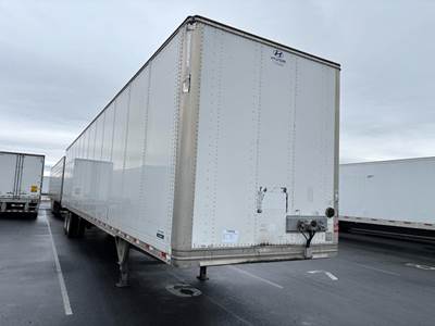 Hyundai 53 ft Dry Van Trailer - Swing Door, Air Ride, Sliding Axle